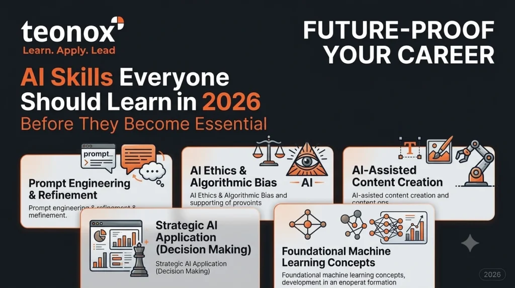 AI Skills Everyone Should Learn in 2026 (Before They Become Essential)